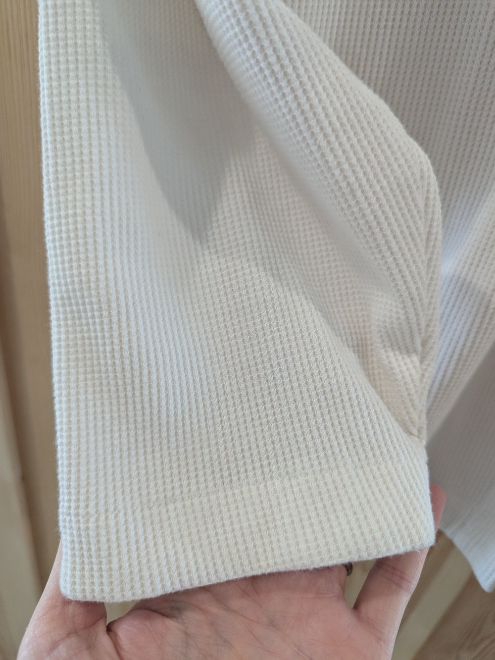 Roxy Cream Button-Front Hooded Shirt - Picture 8 of 9